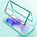 Pikkukuva 1 / 11: Samsung Galaxy A35 5G - Magnetiskt Dubbelsidigt Skal Grön