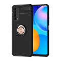 Miniatyrbilde 1 av 11: Huawei P Smart 2021 - Skyddsskal med Ringhållare Svart/Roséguld