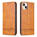Pikkukuva 4 / 11: iPhone 15 plus - Plånboksfodral 3-kortfack i Läder Blue