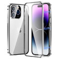 Pikkukuva 6 / 11: iPhone 15 Pro - Stilrent Magnetiskt Dubbelsidigt Skal Grön