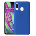 Miniatyrbilde 5 av 11: Samsung Galaxy A40 - Skyddande Matt Silikonskal Svart