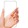 Miniatyrbilde 7 av 11: iPhone 15 plus Skärmskydd 2.5D HD 0,3mm Transparent, Svart Kant
