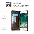 Miniatyrbild 6 av 11: Elegant Plånboksfodral i Läder  iPHONE 6 PLUS från CASEME Vit