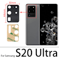 Miniatyrbillede 3 af 8: Samsung Galaxy S20 Ultra Bakre Kamerafälglins Reservdel Svart