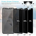Pikkukuva 6 / 11: iPhone 11 Pro Max FullCover Anti-Spy Skärmskydd 9H Transparent