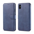 Miniatyrbilde 4 av 11: iPhone XR - Robust Praktiskt Plånboksfodral RETRO Röd