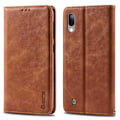 Pikkukuva 1 / 11: Samsung Galaxy A10 - Praktiskt Plånboksfodral LightBrown Ljusbrun