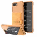 Miniatyrbillede 4 af 11: iPhone 6 Plus/6S Plus - Praktiskt Skal med Kortfack Blå
