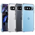 Miniatyrbilde 7 av 11: Google Pixel 9 - Slittåligt Elegant Silikonskal med Airbagfunktion
