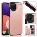 Miniatyrbilde 2 av 11: Samsung Galaxy A22 5G - Skal med Korth�llare Rosaröd