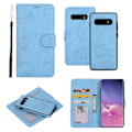 Miniatyrbillede 1 af 11: Smart Etui med Dobbeltfunktion til Samsung Galaxy S10 PLUS Himmelsblå