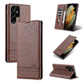 Pikkukuva 1 / 11: Samsung Galaxy S23 Ultra - Plånboksfodral Mörkbrun