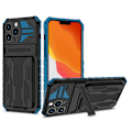 Miniatyrbilde 7 av 11: iPhone 13 Pro Plånboksfodral - Stilsäker Design med Militärklassat Skydd Röd
