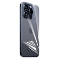 Miniatyrbilde 2 av 11: iPhone 15 pro max Back Hydrogel Skärmskydd HD 0,2mm Transparent