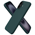 Pikkukuva 6 / 11: iPhone 16 Plus - Silikonskal med Perfekt Passform Hot Pink