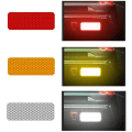 Miniatyrbilde 7 av 10: H�llbar 2-Pack Reflexremsor Vit