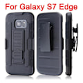 Miniatyrbilde 3 av 8: Samsung Galaxy S7 Edge Praktiskt Skyddsfodral Svart