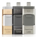 Miniatyrbild 2 av 11: Micro-USB/Lightning Minne - (Spara ner allt från telefonen!) Guld