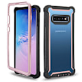 Pikkukuva 6 / 11: Samsung Galaxy S10 Plus - Skyddande Exklusivt Army Fodral Guld