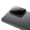 Miniatyrbillede 6 af 11: S20 Ultra Camera Lens Protector Glas + Ramme af titaniumlegering Svart