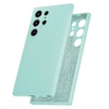Pikkukuva 1 / 11: Samsung Galaxy S24 ultra - Stilrent Hållbart TPU Silikon Skal Mint