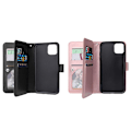 Miniatyrbilde 8 av 11: iPhone 12 Pro Max - Praktiskt 9-Kort Plånboksfodral Roséguld