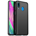 Miniatyrbilde 1 av 7: Samsung Galaxy A40 - Stilrent Mattbehandlat Silikonskal Svart