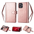 Miniatyrbilde 1 av 11: iPhone 12 Pro Max - Praktiskt 9-Kort Plånboksfodral Roséguld