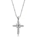 Pikkukuva 1 / 5: Exklusivt Kors Halsband Silver