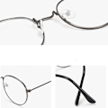 Pikkukuva 11 / 11: Mode Glasögon med Platta Glas Silver