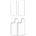 Miniatyrbilde 11 av 11: iPhone 13 Pro Max Fram- & Baksida Skärmskydd 0,3mm Transparent