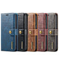 Pikkukuva 6 / 11: iPhone 13 Case - Premium Läder med 3 Kortfack och Sidofack Brun
