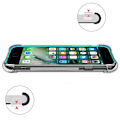 Pikkukuva 10 / 11: iPhone 7 - Iskunvaimentava silikonikuori korttipaikalla Transparent
