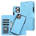 Miniatyrbillede 7 af 11: iPhone 11 Pro Max - Praktisk LEMAN Wallet etui Mörkblå