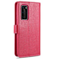 Pikkukuva 8 / 11: Huawei P40 Pro - YAZUNSHI Plånboksfodral Röd