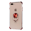 Miniatyrbilde 10 av 11: iPhone 8 Plus - Praktiskt Skyddande Skal med Ringhållare Blå