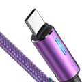 Miniatyrbilde 5 av 11: Praktiskt Type-C Snabbladdnings Kabel Svart
