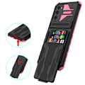 Miniatyrbild 10 av 11: Premium Wallet Case för Samsung Galaxy S23 Plus Blå