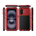 Pikkukuva 1 / 11: iPhone 16 Plus - HEAVY DUTY Skal i Aluminium Röd