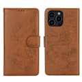 Miniatyrbilde 1 av 11: iPhone 16 Pro - Premium Plånboksfodral i Smart design med 3 kortfack Brun