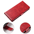 Miniatyrbilde 9 av 11: Samsung Galaxy S23 - Elegant Praktiskt Plånboksfodral Red
