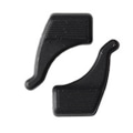 Pikkukuva 6 / 11: 1-Par Anti-Slip Silikon Glasögon Krok Rosaröd