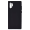 Miniatyrbilde 3 av 11: Samsung Galaxy Note10+ - Skyddande Matt Silikonskal Nkobee Vit