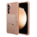 Miniatyrbillede 6 af 11: Samsung Galaxy A35 5G - Plånboksfodral i PU-läder med magnetiskt hållare Grön