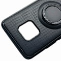 Miniatyrbillede 3 af 11: Skyddsskal med Ringhållare i Carbondesign - Huawei Mate 20 Pro Blå