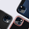 Miniatyrbild 8 av 11: iPhone 13 Mini Kameralinsskydd 2.5D HD-Clear 0,4mm Transparent