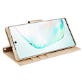 Miniatyrbild 9 av 11: Samsung Galaxy Note10 - Praktiskt Plånboksfodral HANMAN Guld Guld