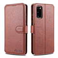 Miniatyrbillede 1 af 11: Samsung Galaxy S20 FE - Stilfulde, glatte tegnebøger Brun