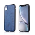 Miniatyrbild 1 av 11: iPhone XR - Stilrent Skal i Pu-Läder Blå