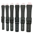 Pikkukuva 3 / 11: Silikongummi Klockarmband 12-22mm 18mm
